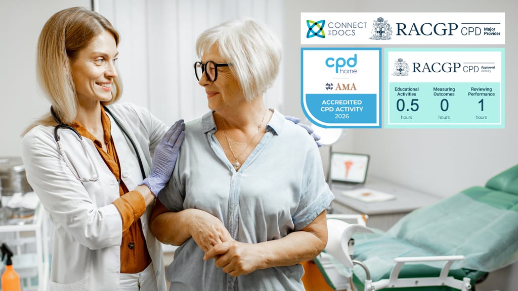 Navigating Menopause in Primary Care 26-28 CPD Activity