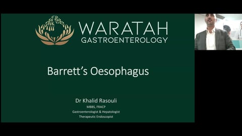Barrett's Oesophagus Webinar