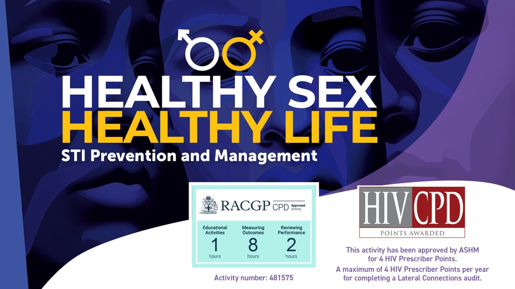 Healthy Sex, Healthy Life: STI Prevention and Management - MEDD Australia