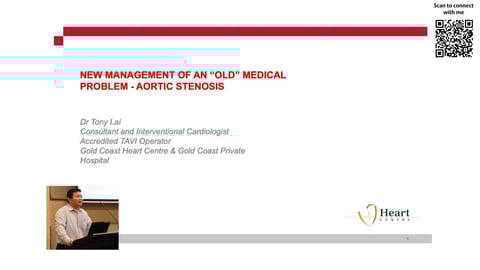 New Management of an "Old" Medical Problem - Aortic Stenosis