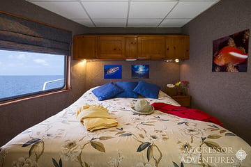 Belize Aggressor IV liveaboard Master Stateroom