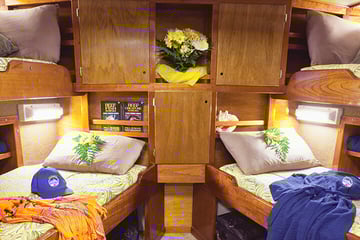 Bahamas Aggressor liveaboard Quad Stateroom