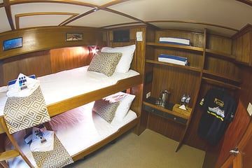 Mermaid 2 Liveaboard Indonesia budget twin cabin