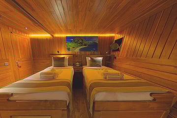 Damai I liveaboard Indonesia standard cabin 1