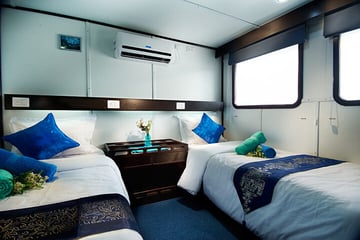 Galapagos Master Liveaboard premium twin double cabin