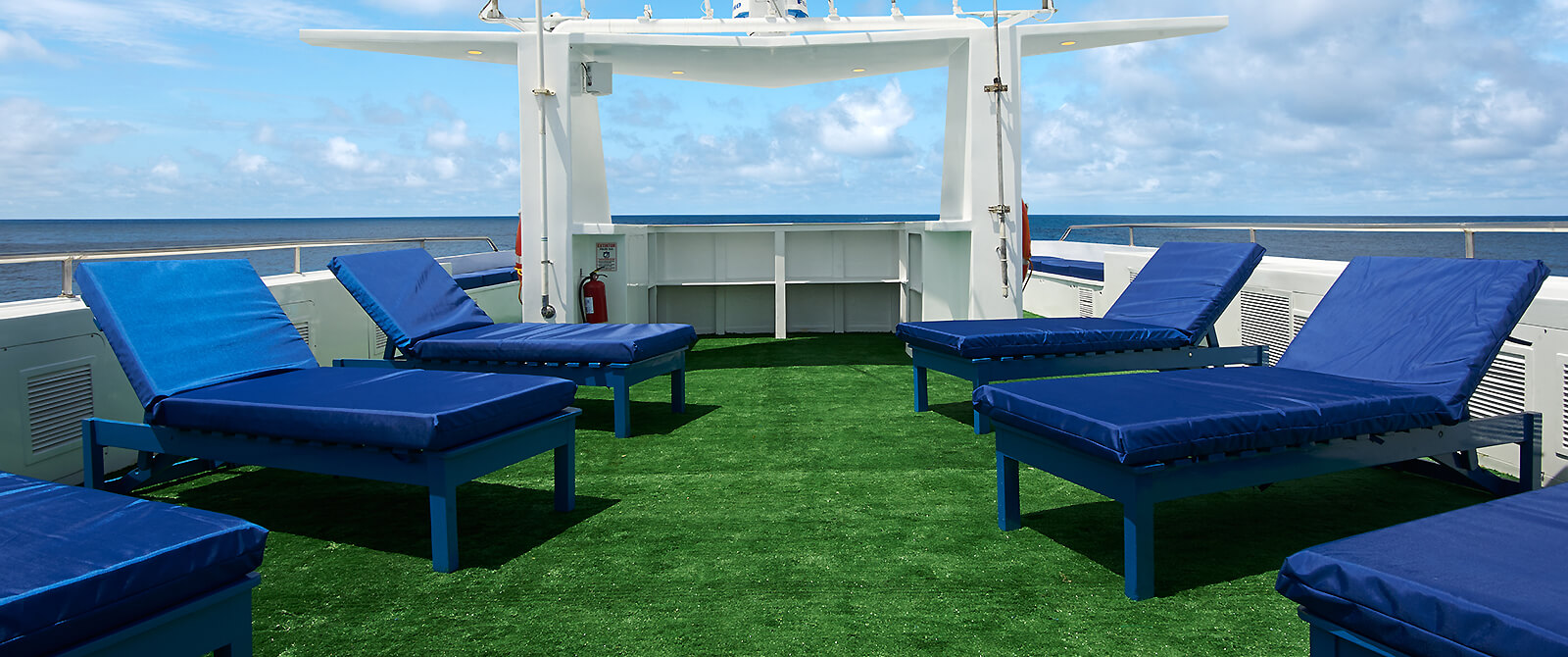 Galapagos Master Liveaboard sun deck
