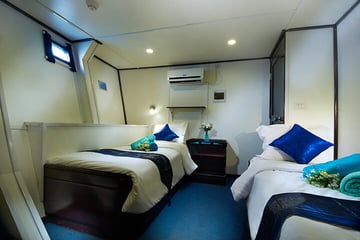 Galapagos Master Liveaboard classic twin cabin