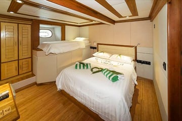 Emperor Virgo Liveaboard Maldives main deck cabin