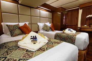 Mermaid 1 Liveaboard Indonesia deluxe cabin