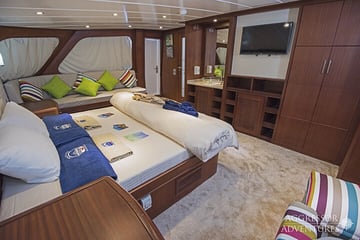 Maldives Aggressor liveaboard Suite