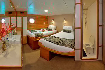 Nai'a Liveaboard Fiji cabin