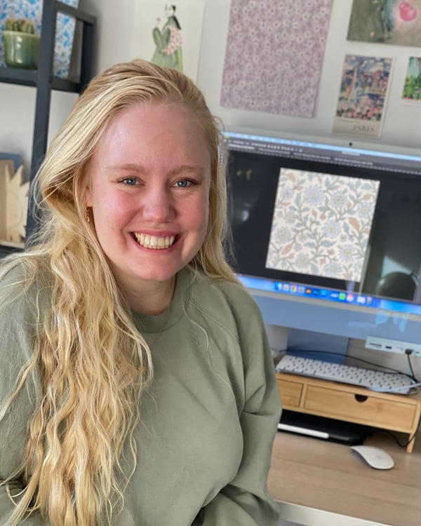 Elise Verfaille creating patterns - 2