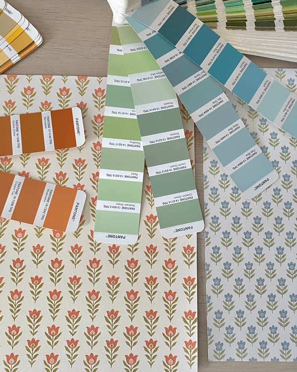 Elise Verfaille creating patterns - 3