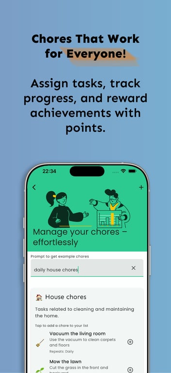 Heima app - Chores That Work for Everyone