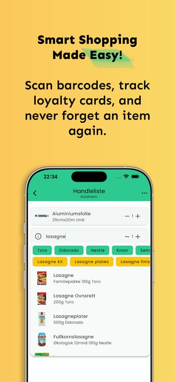 Heima app - Smart Shopping Made Easy