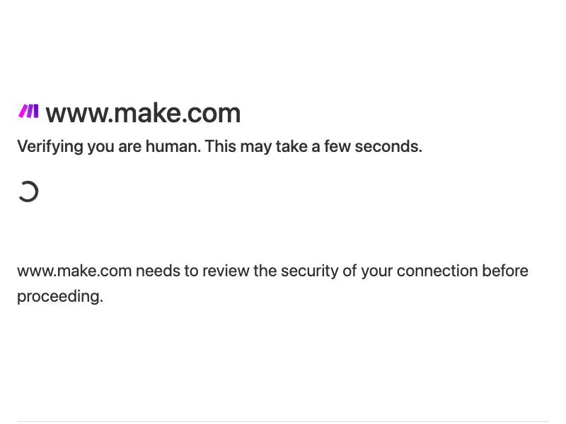 screen shot for https://www.make.com