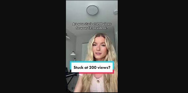 TikTok videos stuck at 200 views
