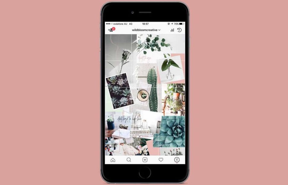 optimize Instagram grid posts