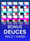 Bonus Deuces Wild 1 Hand