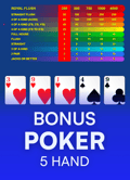 Bonus Poker 5 Hand