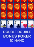 Double Double Bonus Poker 10 Hand