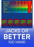Jacks or Better 100 Hand