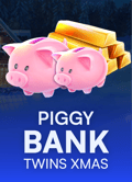 Piggy Bank Twins Xmas