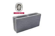 Bloque Liso 9x19x39 cm