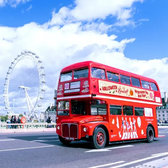 London for Toddlers Halloween at Hamleys Afternoon Tea Bus Tour