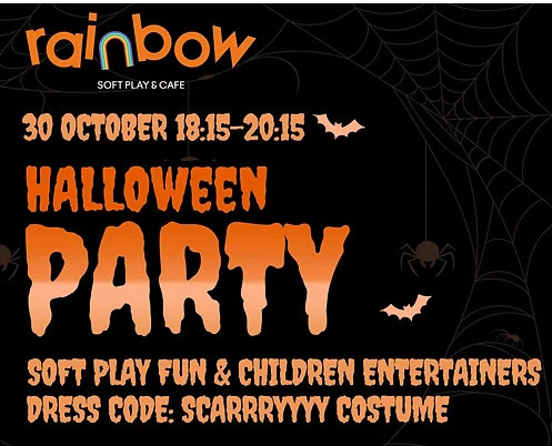 London For Toddlers: Rainbow Soft Play Halloween Party