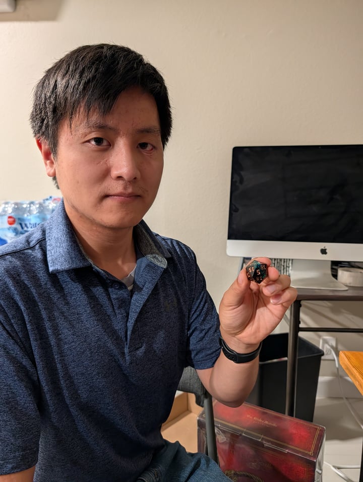 Cory Ye — rolled 5 on 2025-10-09