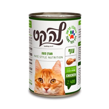 שימורים לחתולים לה קט עוף