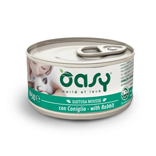 מעדן לחתול OASY בטעם ארנב
