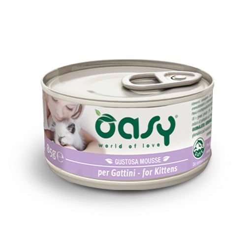 מעדן לחתול OASY לגורי חתולים