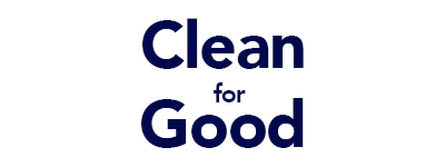 logo clean for good cat litter brand