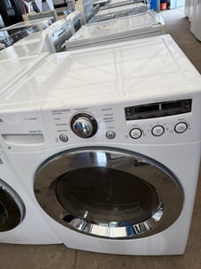 Front load white washer and dryer set - $899.00 - LG-WD-0000132