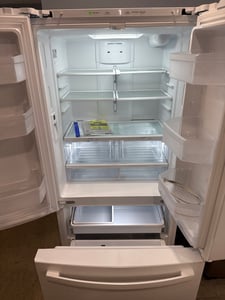New OPEN BOX white french door refrigerator - $1,399.00 - GE-RF-0000191