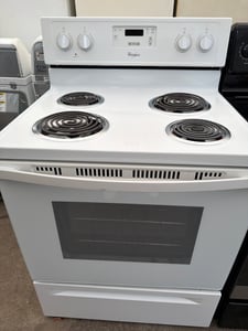 White whirlpool coil top range - $389.00 - WP-RG-0000177