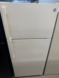 Almond color top mount refrigerator - $399.00 - GE-RF-0000272
