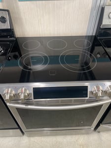 Samsung glass top slide-in range - $879.00 - SS-RG-0000006