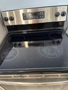 Stainless steel glass top range - $469.00 - GE-RG-0000179