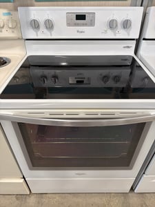 White glass top range - $469.00 - WP-RG-0000178