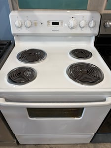 White coil top range - $379.00 - HP-RG-0000097