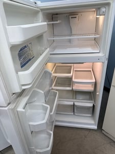 Kitchen-Aid white top mount refrigerator - $379.00 - KA-RF-0000023