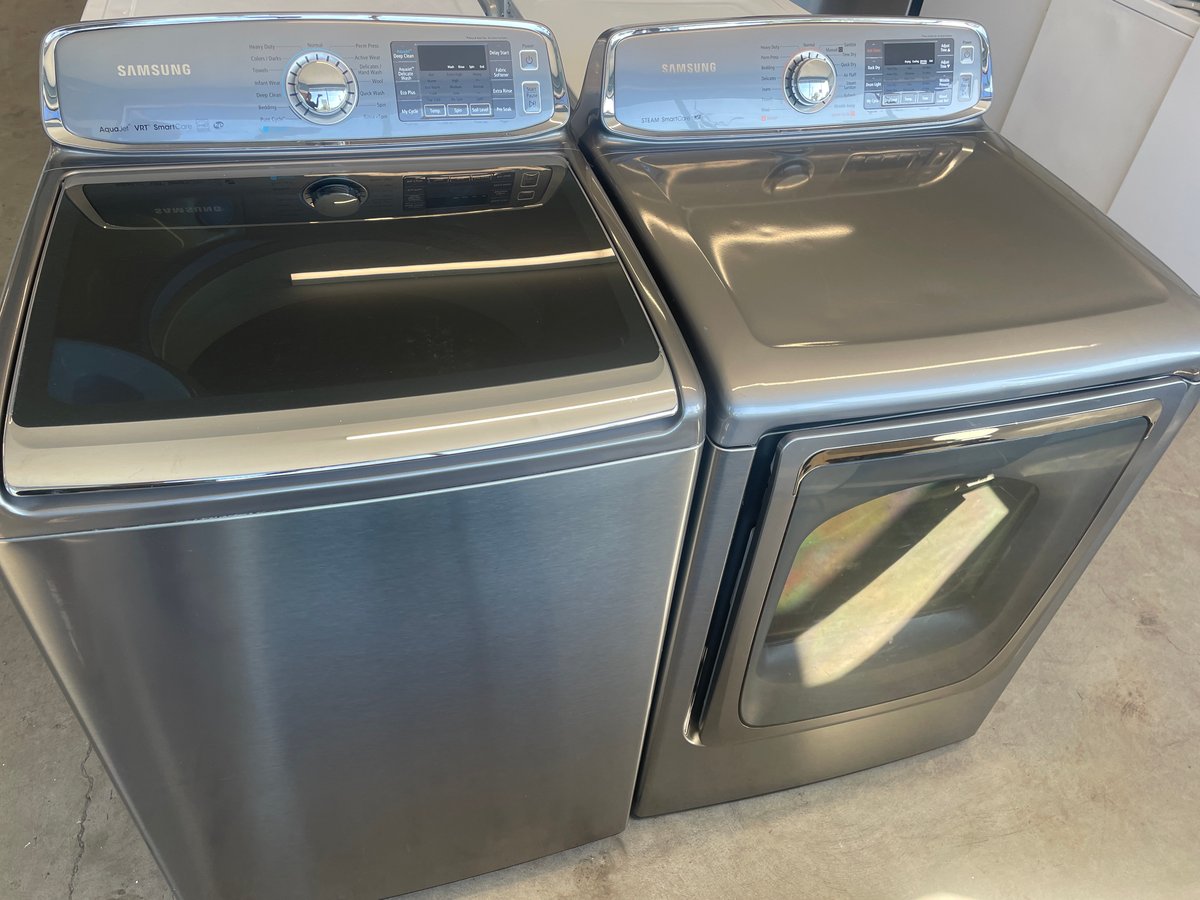 Samsung washer and dryer set image 1