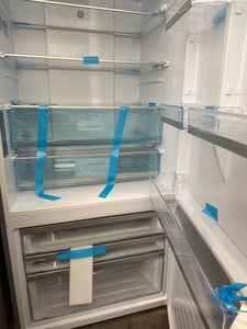 New OPEN BOX stainless steel bottom freezer refrigerator - $1,399.00 - GE-RF-0000193