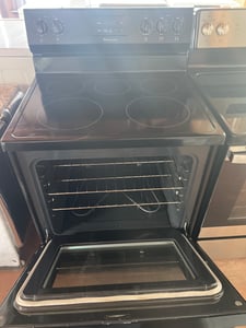 Black Frigidaire glass top range - $379.00 - FG-RG-0000003