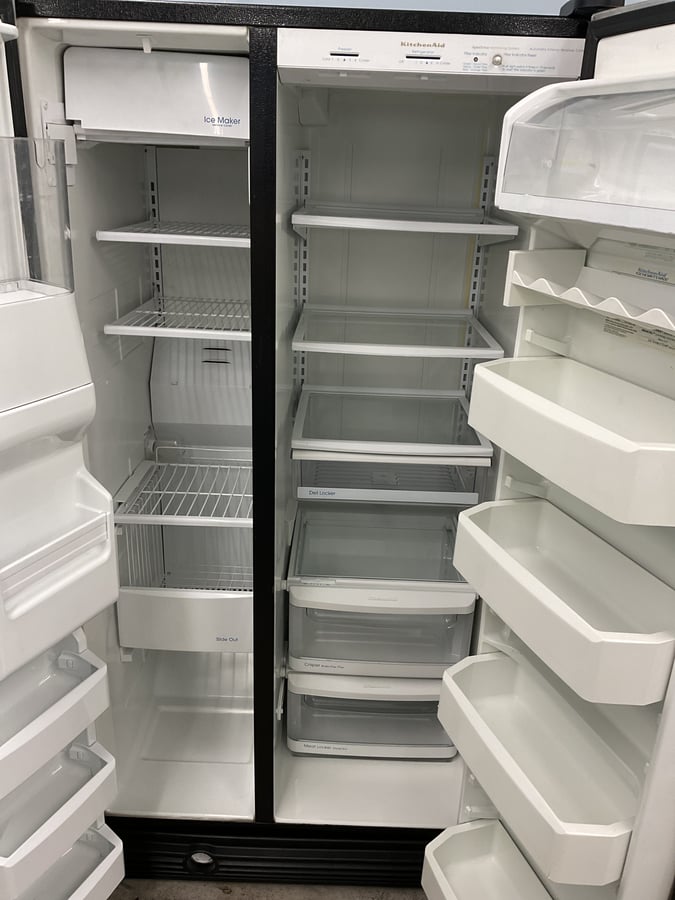 KitchenAid super a side by side refrigerator thumbnail 2