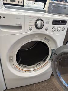 LG white washer and dryer set - $879.00 - LG-WD-0000124