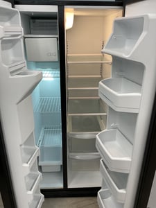 GE black side by side refrigerator - $749.00 - GE-RF-0000065